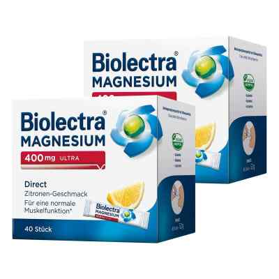 Magnesium Biolectra 400 mg Ultra Direct Zitrone