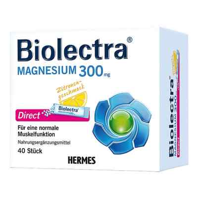 Magnesium Biolectra Direct Pellets 40 stk von HERMES Arzneimittel GmbH PZN 04199607