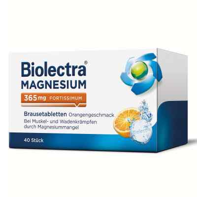 Magnesium Biolectra fortissimum Orange Brausetabletten