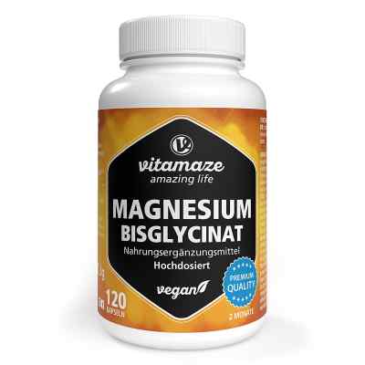 Magnesium Bisglycinat 750 mg Kapseln Vegan