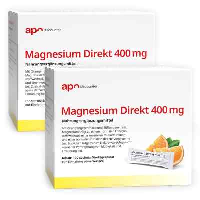 Magnesium Direkt 400 mg von apodiscounter