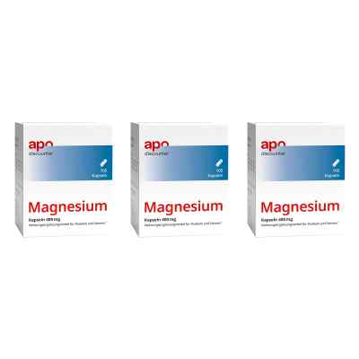 Magnesium Kapseln 400 Mg 3x105 stk von VIS-VITALIS PZN 08102067