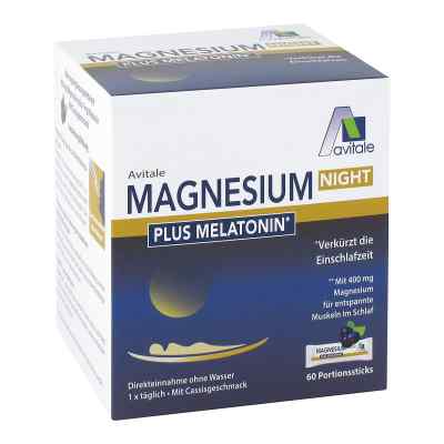 Magnesium Night Plus 1 mg Melatonin Pulver
