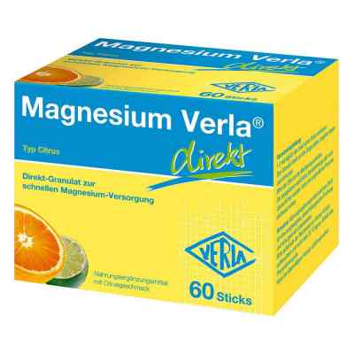 Magnesium Verla direkt Granulat Citrus 60 stk von Verla-Pharm Arzneimittel GmbH &  PZN 15201135