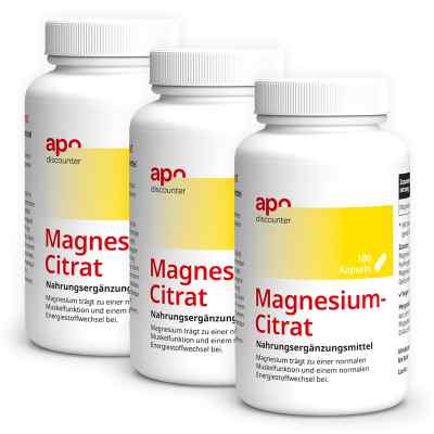 Magnesiumcitrat Kapseln von apodiscounter 