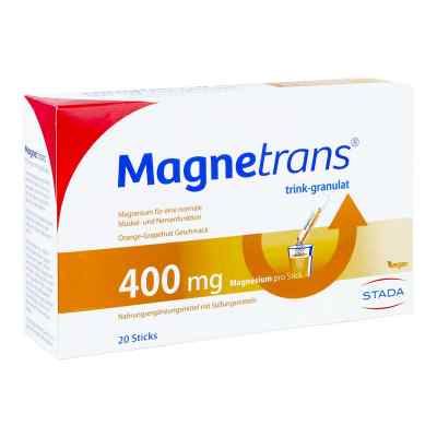 Magnetrans 400mg Magnesium Trink-Granulat 20X5.5 g von STADA Consumer Health Deutschlan PZN 16314947