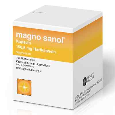Magno Sanol 150,8 mg Magnesium Hartkapseln