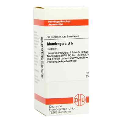 Mandragora D6 Tabletten