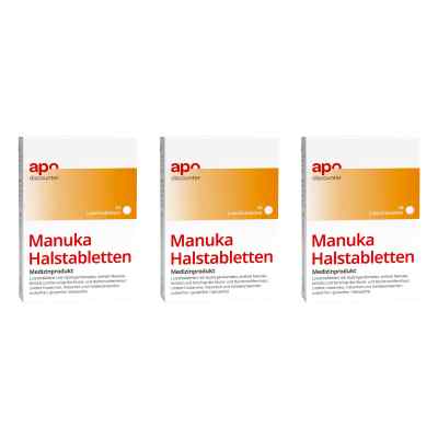 Manuka Halstabletten zuckerfrei zum Lutschen von apodiscounter