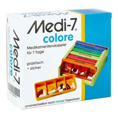 Medi 7 Medikamentendos.f.7 Tage colore 1 stk von Hans-H.Hasbargen GmbH & Co. KG PZN 12567769