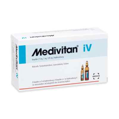 Medivitan iV Injektionslösung in Ampullen 8 stk von MEDICE Arzneimittel Pütter GmbH& PZN 10192822