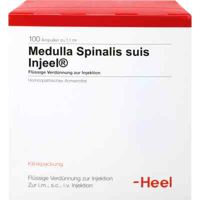 Medulla Spinalis suis Injeel Ampullen 100 stk von Biologische Heilmittel Heel GmbH PZN 00664349