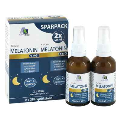 Melatonin 1 mg Einschlaf-Spray Sparpack