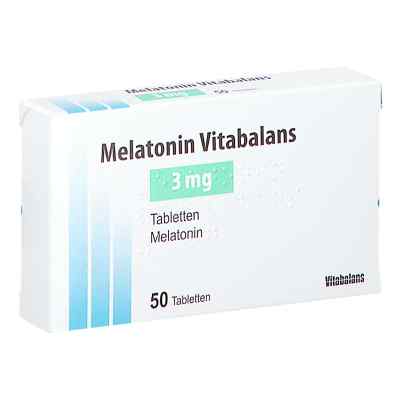 Melatonin Vitabalans 3 Mg Tabletten 50 stk von Blanco Pharma GmbH PZN 17313252