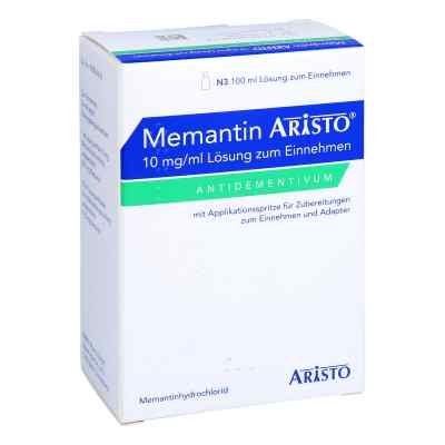 Memantin Aristo 10 mg/ml Lösung zum Einnehmen 100 ml von Aristo Pharma GmbH PZN 10273905