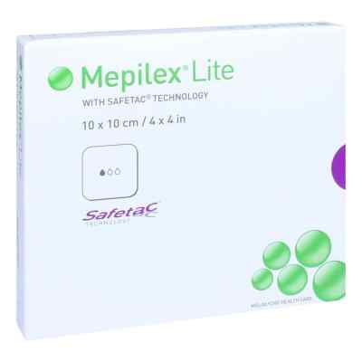 Mepilex Lite Schaumverband 10x10 cm steril 5 stk von B2B Medical GmbH PZN 11134376