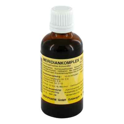 Meridiankomplex 13 Tropfen zum Einnehmen 50 ml von Meripharm GmbH Arzneimittelvertr PZN 08750060