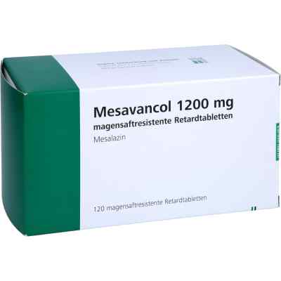 Mesavancol 1200 Mg Magensaftresist.retardtabletten 120 stk von EurimPharm Arzneimittel GmbH PZN 06475810