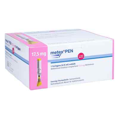 Metex Pen 17,5 mg iniecto -lsg.in einem Fertigpen 6 stk von Medac GmbH PZN 09668314