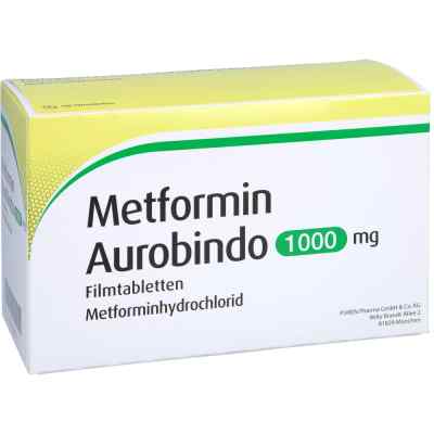 Metformin Aurobindo 1000 Mg Filmtabletten 180 stk von PUREN Pharma GmbH & Co. KG PZN 17448957
