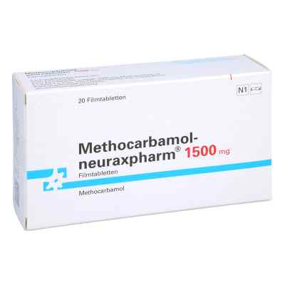 Methocarbamol-neuraxpharm 1500 Mg Filmtabletten 20 stk von neuraxpharm Arzneimittel GmbH PZN 17163203