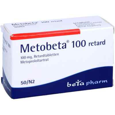 Metobeta 100 retard 50 stk von betapharm Arzneimittel GmbH PZN 01423837