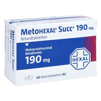 MetoHEXAL Succ 190mg 50 stk von Hexal AG PZN 00850537