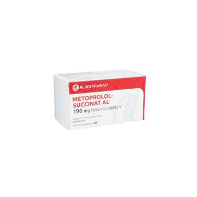 Metoprololsuccinat Al 190 mg Retardtabletten 100 stk von ALIUD Pharma GmbH PZN 07097764