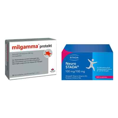 Milgamma Protekt Filmtabletten + Neuro Stada Filmtabletten