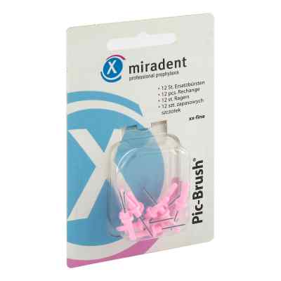 Miradent Interdentalbürsten Pic-Brush Ersatzbürsten xx-fein pink