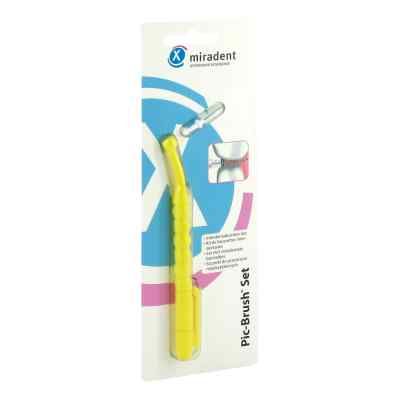 Miradent Interdentalbürsten Pic-Brush Set gelb