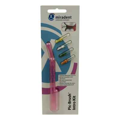Miradent Interd.pic-brush Intro Kit 1h+4b.tra.pink 1 stk von Hager Pharma GmbH PZN 02172260