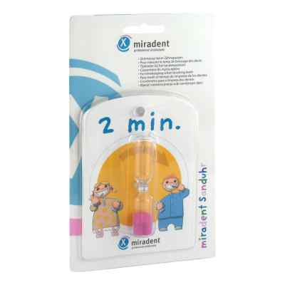 Miradent Kinder-zahnputzuhr Sanduhr 1 stk von Hager Pharma GmbH PZN 00845996