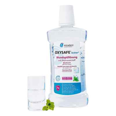 Miradent Oxysafe Active Mundspülung mit Aktivsauerstoff