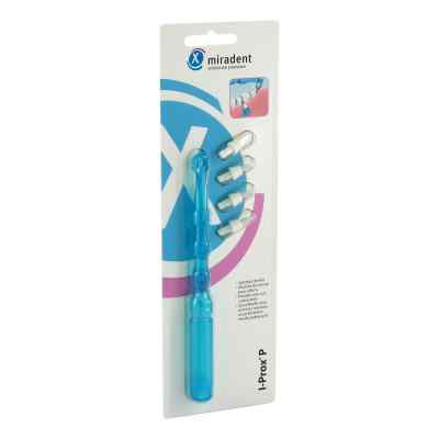 Miradent Spitzbürsten-kit I-prox P blau trans.