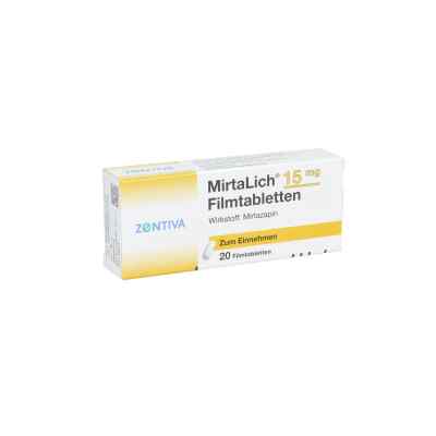MirtaLich 15mg 20 stk von Zentiva Pharma GmbH PZN 02817627