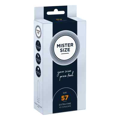 Mister Size 57 Kondome 10 stk von IMP GmbH International Medical P PZN 14376051