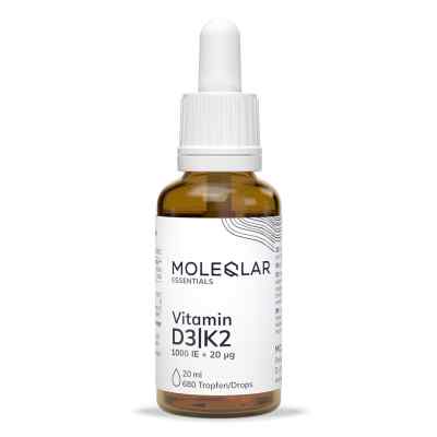 Moleqlar Vitamin D3/K2 1000 I.E.+20 Μg Tropfen