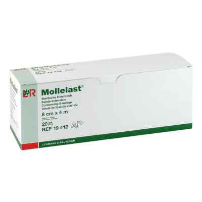 Mollelast 8cmx4m weiss