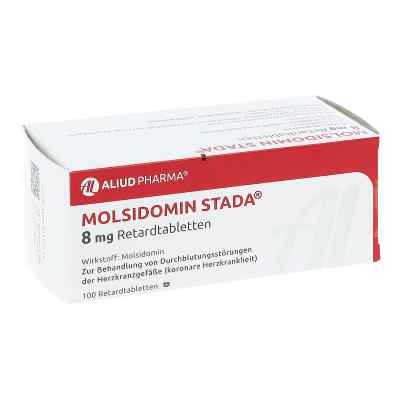 Molsidomin Stada 8 mg Retardtabletten 100 stk von ALIUD Pharma GmbH PZN 11011751
