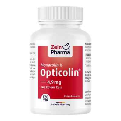 Monacolin K Opticolin 4,9 mg roter Reis Extrakt 120 stk von Zein Pharma - Germany GmbH PZN 16505802