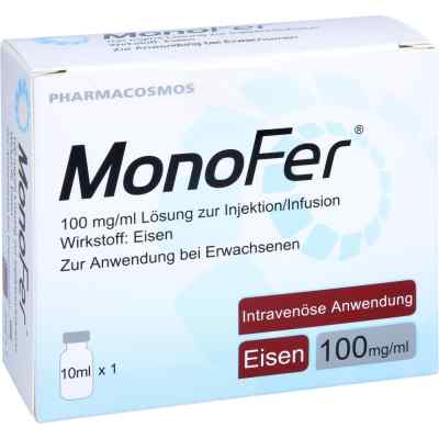 Monofer 100 mg/ml Lösung zur, zum injekt./infus.durchst.f. 1X10 ml
