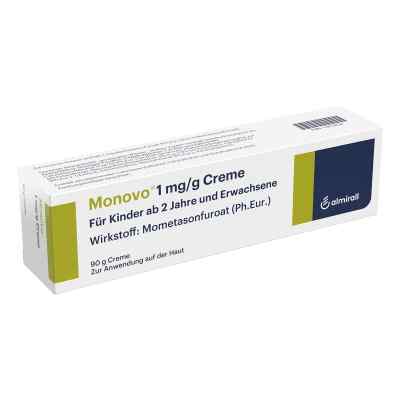 Monovo 1 mg/g Creme 90 g von ALMIRALL HERMAL GmbH PZN 10744747