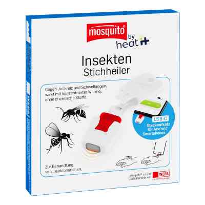 mosquito by heat it Insekten-Stichheiler mit USB C Anschluss
