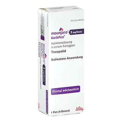 Mounjaro 5 Mg/dosis Kwikpen  1 stk von LILLY DEUTSCHLAND GmbH PZN 18241218