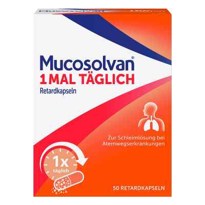 Mucosolvan 1x täglich Retardkapseln, Hustenlöser