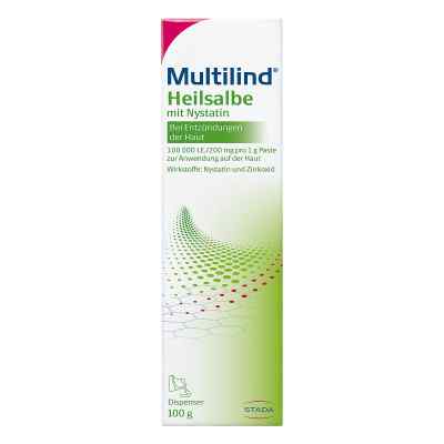 Multilind Wund- und Heilsalbe mit Nystatin und Zinkoxid 100 g von STADA Consumer Health Deutschlan PZN 03737646