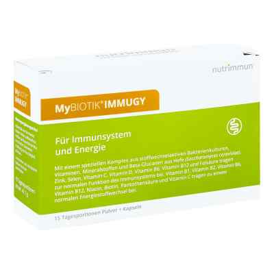 Mybiotik Immugy Kombipackung 15x2 g+30 Kapseln 1 stk von nutrimmun GmbH PZN 16537423