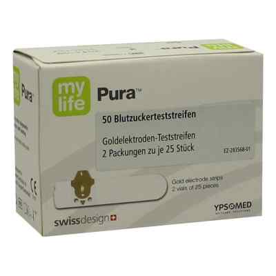 Mylife Pura Blutzuckerteststreifen 50 stk von EurimPharm Arzneimittel GmbH PZN 02826661