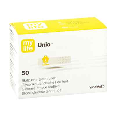 Mylife Unio Blutzucker-Teststreifen 50 stk von Ypsomed GmbH PZN 09884897